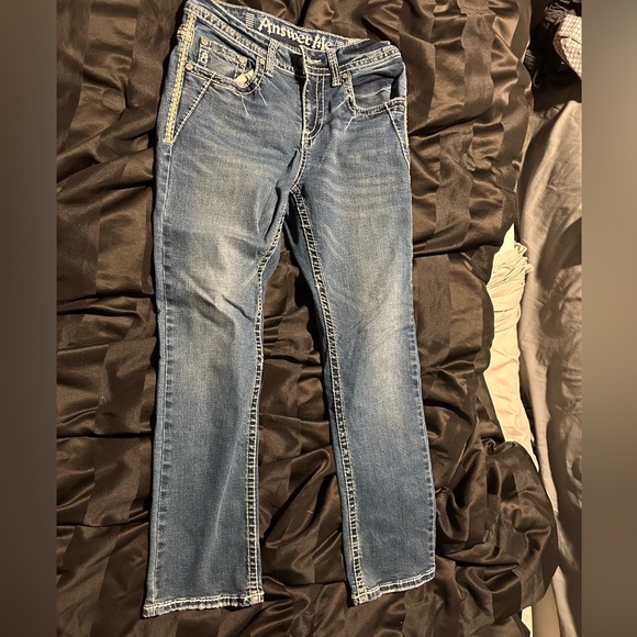 Boot cut jeans $120 for all three or 45$ each.